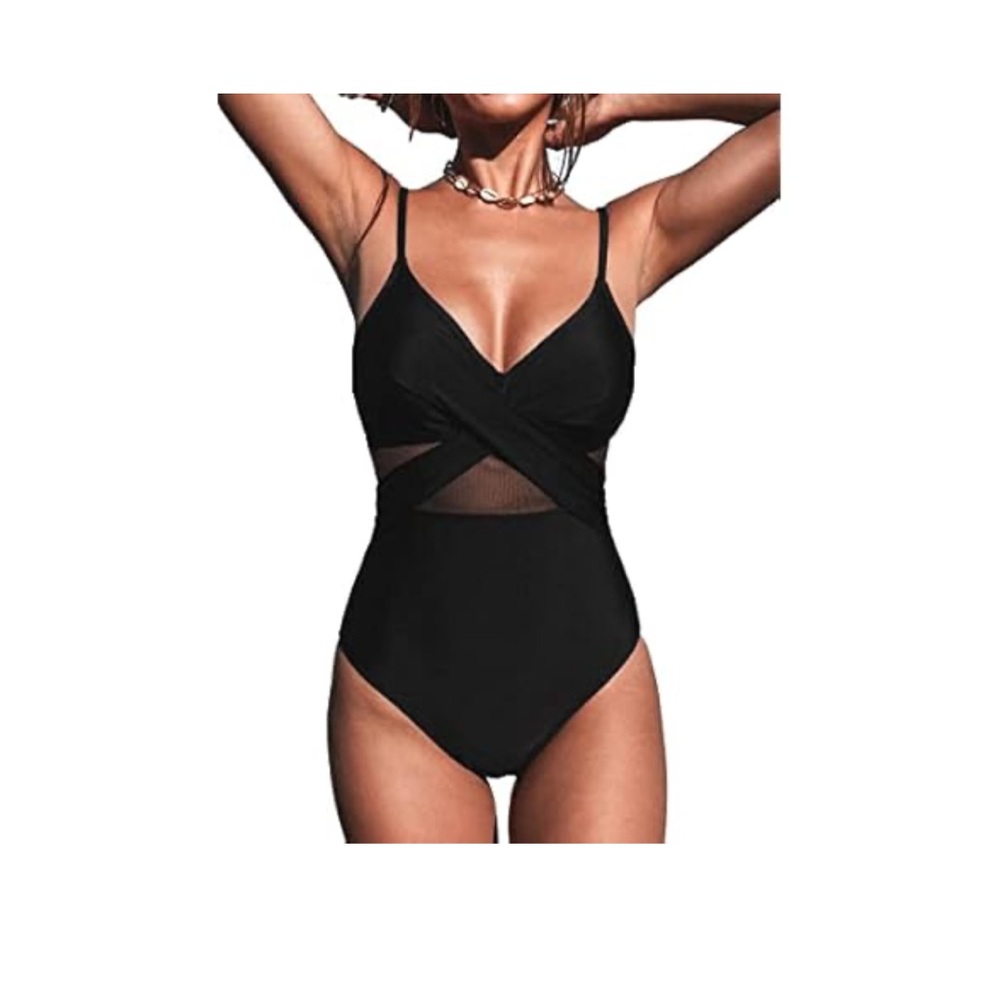 Elegant Black Women's Swimsuit